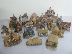 David Winter model cottages  various sizes