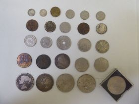 Uncollated mainly British coins: to include George III and Elizabeth II examples