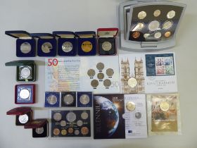 Miscellaneous nickel proof coins and medallions: to include Mountbatten Exclusive Edition, featuring