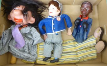 Ventriloquist's dummies: to include a 1960s Ray Allan 'Titch'