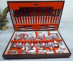 A canteen of Webber & Hill of Sheffield EPNS Kings pattern cutlery