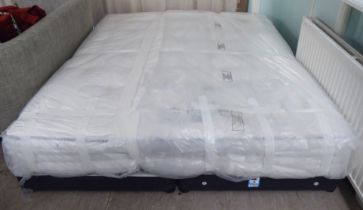 A two-part low divan base and a Sophia Briar-Rose Charlotte Infinity Cool mattress  70"w