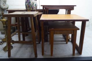 Small 20thC furniture: to include stools