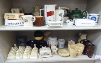 Domestic, mainly promotional ceramics: to include breakfastware items for Lurpak; and Wedgwood china