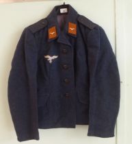 A German Luftwaffe blue/grey blouse (Please Note: this lot is subject to the statement made in the