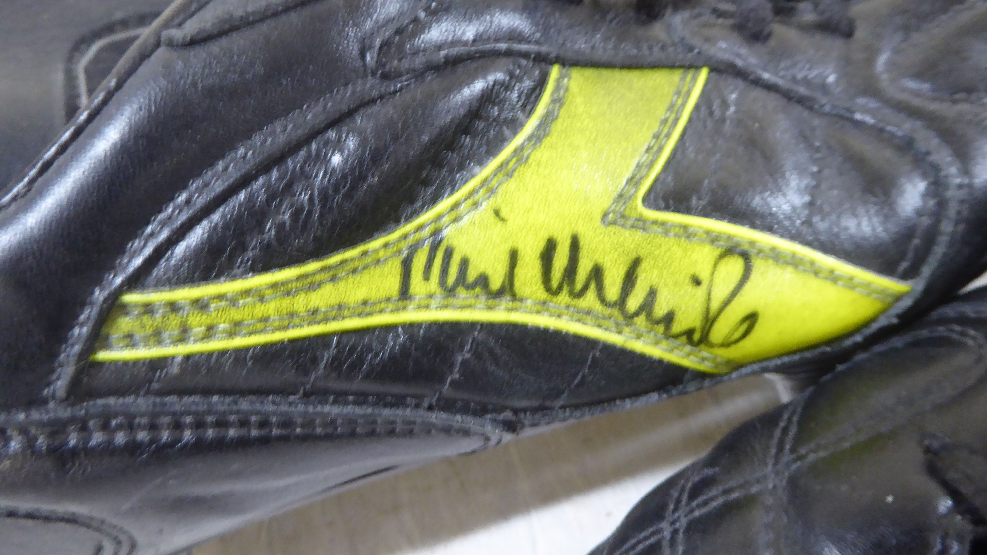 A pair of Diadora 10 football boots, signed by Phil Neville  Size 9.5 - Image 2 of 5