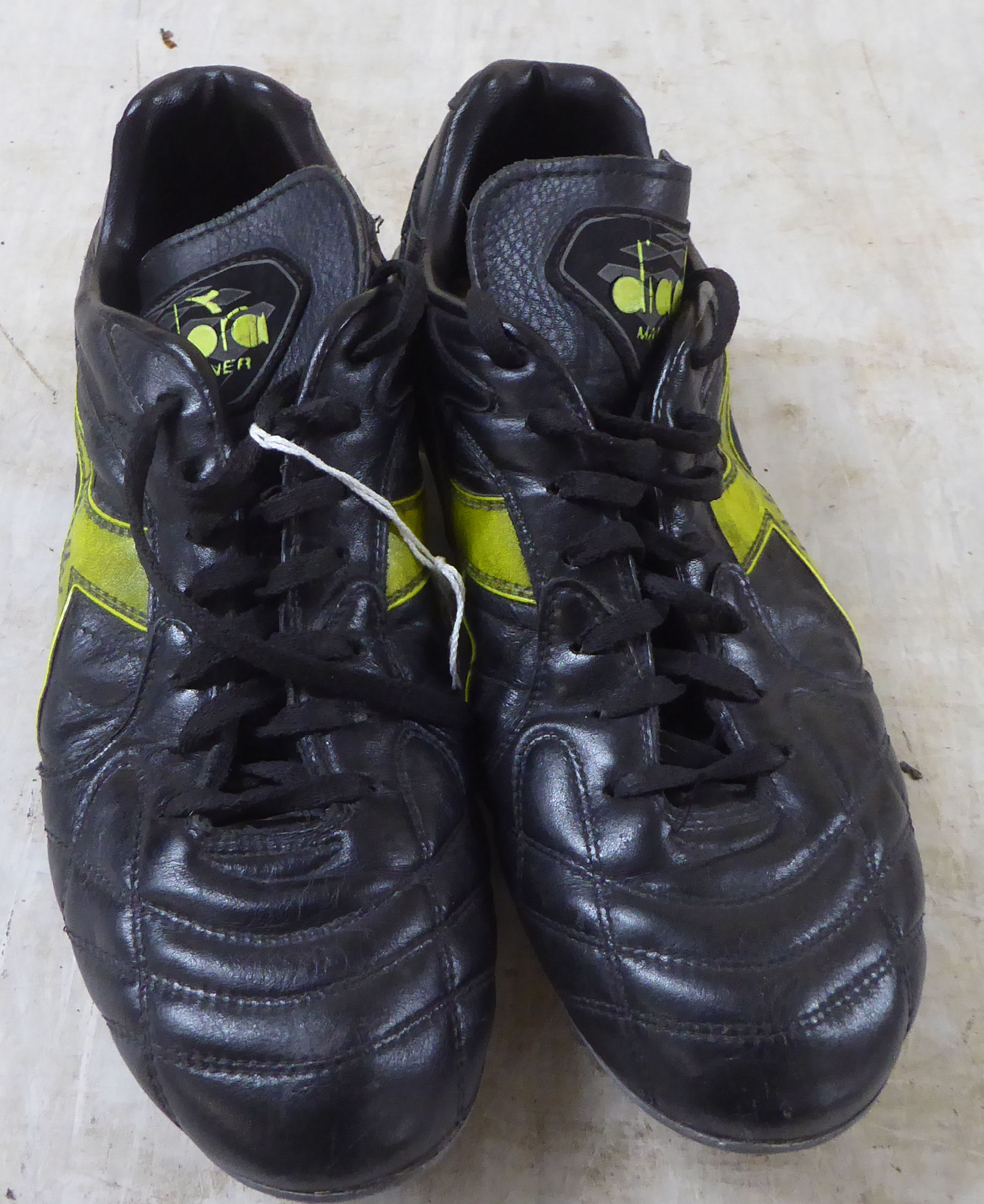 A pair of Diadora 10 football boots, signed by Phil Neville  Size 9.5 - Image 4 of 5