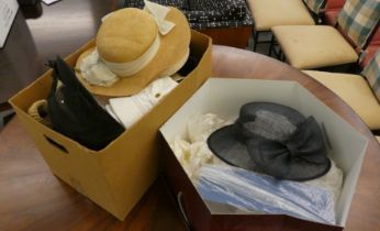 A miscellany of mainly ladies formal hats