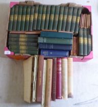 Books, mainly late 19thC Waverley novels  circa 1890/1891