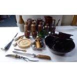 Kitchenware and other domestic items: to include Bourne and Denby jars and jugs