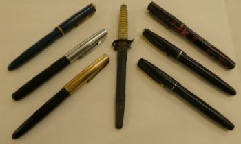 Pens: to include a Summit 5125 fountain pen
