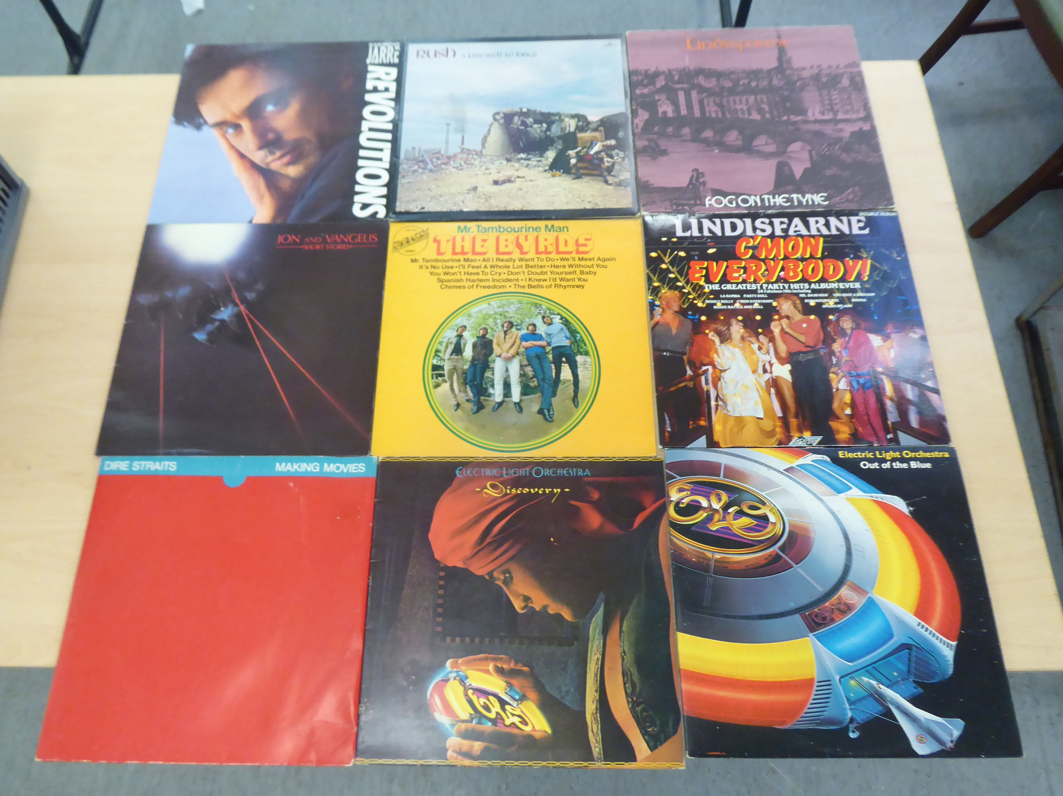 Vinyl albums, mainly rock and pop: to include 'The Beatles', 'Blondie', 'Eurythmics', 'Dire - Image 9 of 10