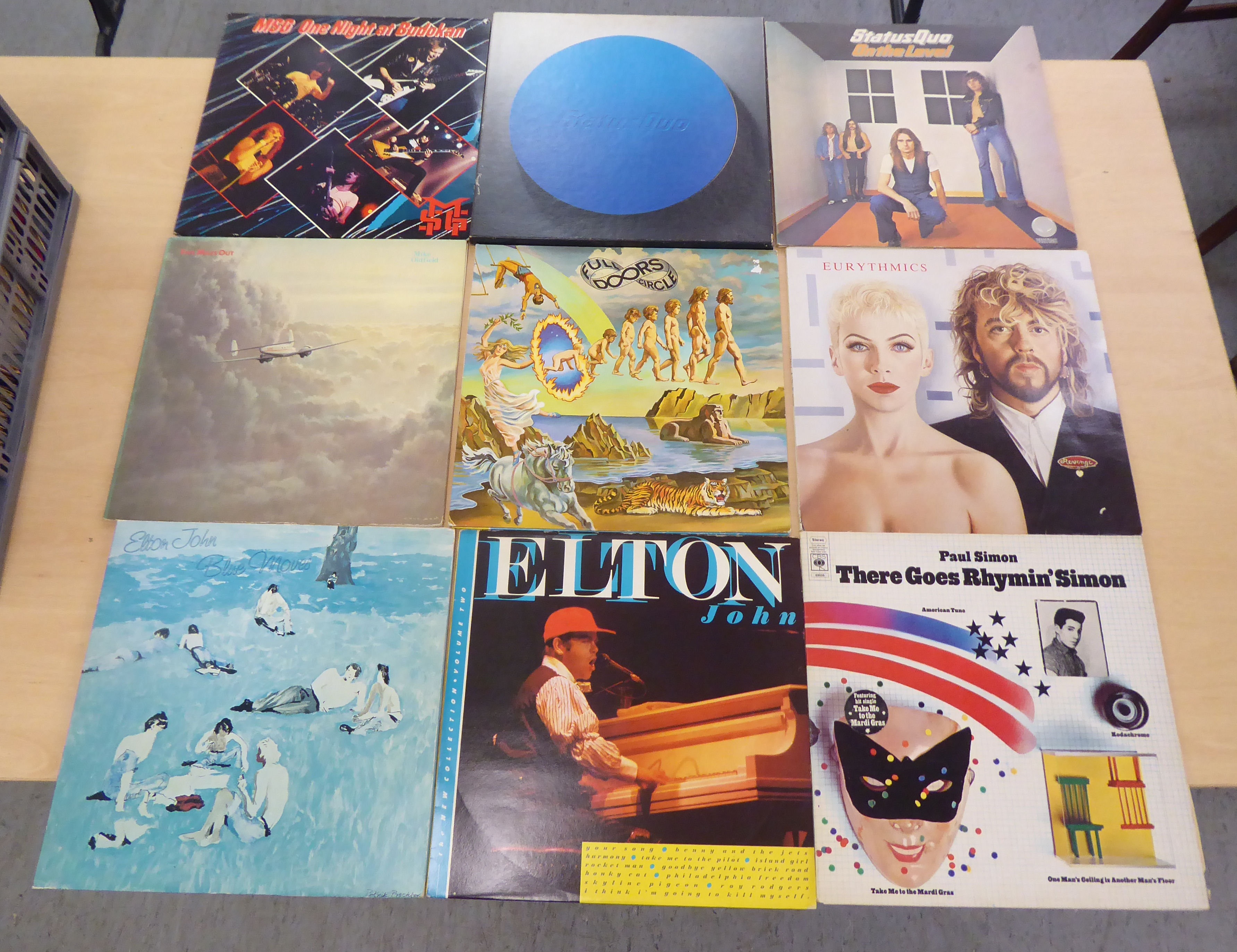Vinyl albums, mainly rock and pop: to include 'The Beatles', 'Blondie', 'Eurythmics', 'Dire - Image 7 of 10