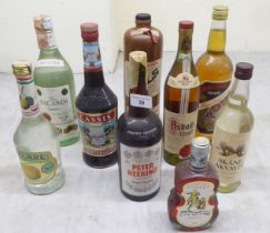 Alcoholic beverages: to include a bottle of Bacardi; and a bottle of Cherry liqueur