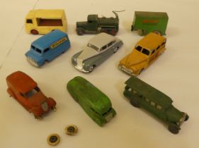 Diecast model vehicles: to include a Dinky NCB electric van