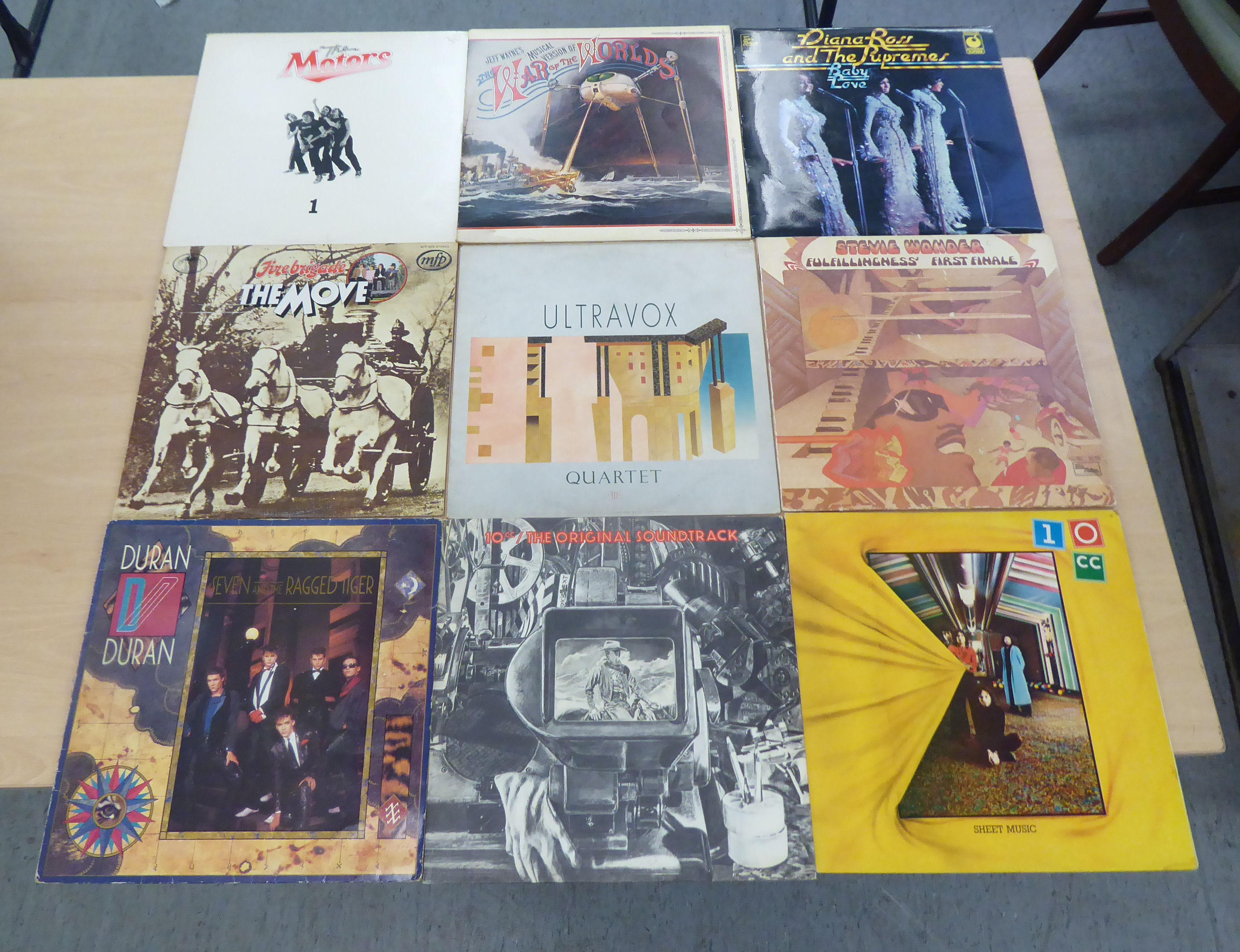 Vinyl albums, mainly rock and pop: to include 'The Beatles', 'Blondie', 'Eurythmics', 'Dire - Image 8 of 10