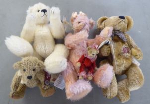 Teddy bears: to include a Russ Bancroft Limited Edition 4863/10,000  8"h