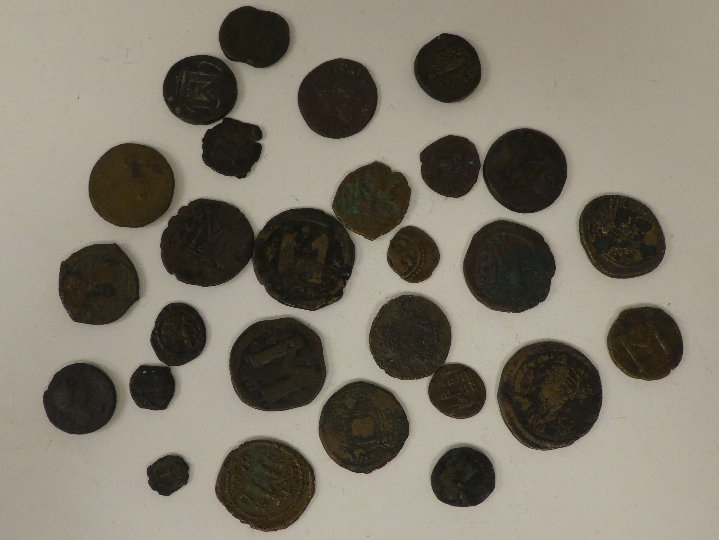 Uncollated Roman and Ancient Greek bronze coins