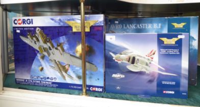 Three Corgi 1:72 scale models from the Aviation archive collection  boxed