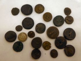 Uncollated Roman and Ancient Greek bronze coins