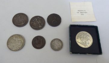 Uncollated coins: to include a Victorian 1889 crown