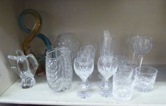 Glassware: to include a Baccarat model eagle  8"h