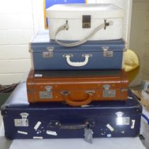 Vintage luggage: to include a Triumph Herald case