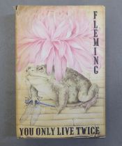 Book: 'You Only Live Twice' by Ian Fleming, published by Jonathan Cape  1964 with a dust cover