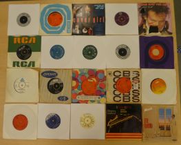 45rpm vinyl records: to include rock 'n' pop