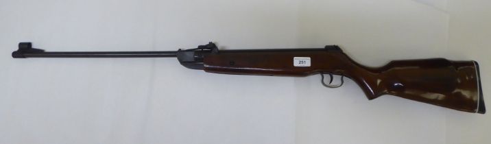 An unnamed 0.22 calibre air rifle