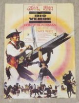 A French film poster 'Rio Verde'  23" x 31"