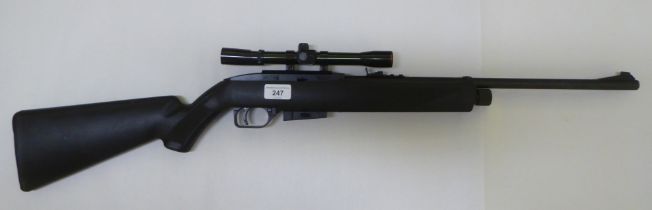 A Crossman 0.177 calibre air rifle