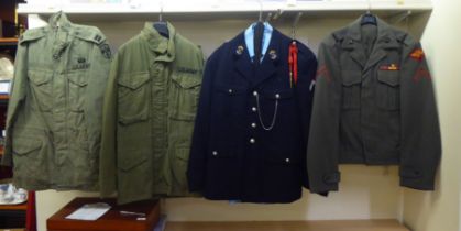 Military uniforms: to include a Russian example  (Please Note: this lot is subject to the