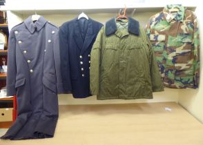 Military uniforms: to include Royal Airforce (Please Note: this lot is subject to the statement made