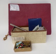 World War II period medals and photographic equipment, belonging to one FL Blofield Esq