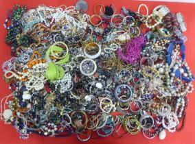 Costume jewellery, mainly bangles