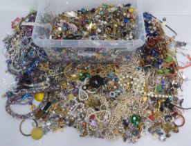 Costume jewellery: to include clip-on earrings; pendants; and simulated pearl necklaces