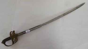 A World War II period dress sword  (Please Note: this lot is subject to the statement made in the