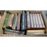 A selection of Folio Society books, all in original slip case