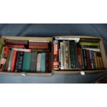 A selection of hardback books, primarily relating to history,