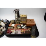 An assortment of collectibles and decorative wares