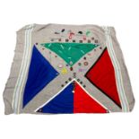 A vintage Boy Scouts club blanket