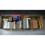 A selection of hardback and other books, primarily literature,