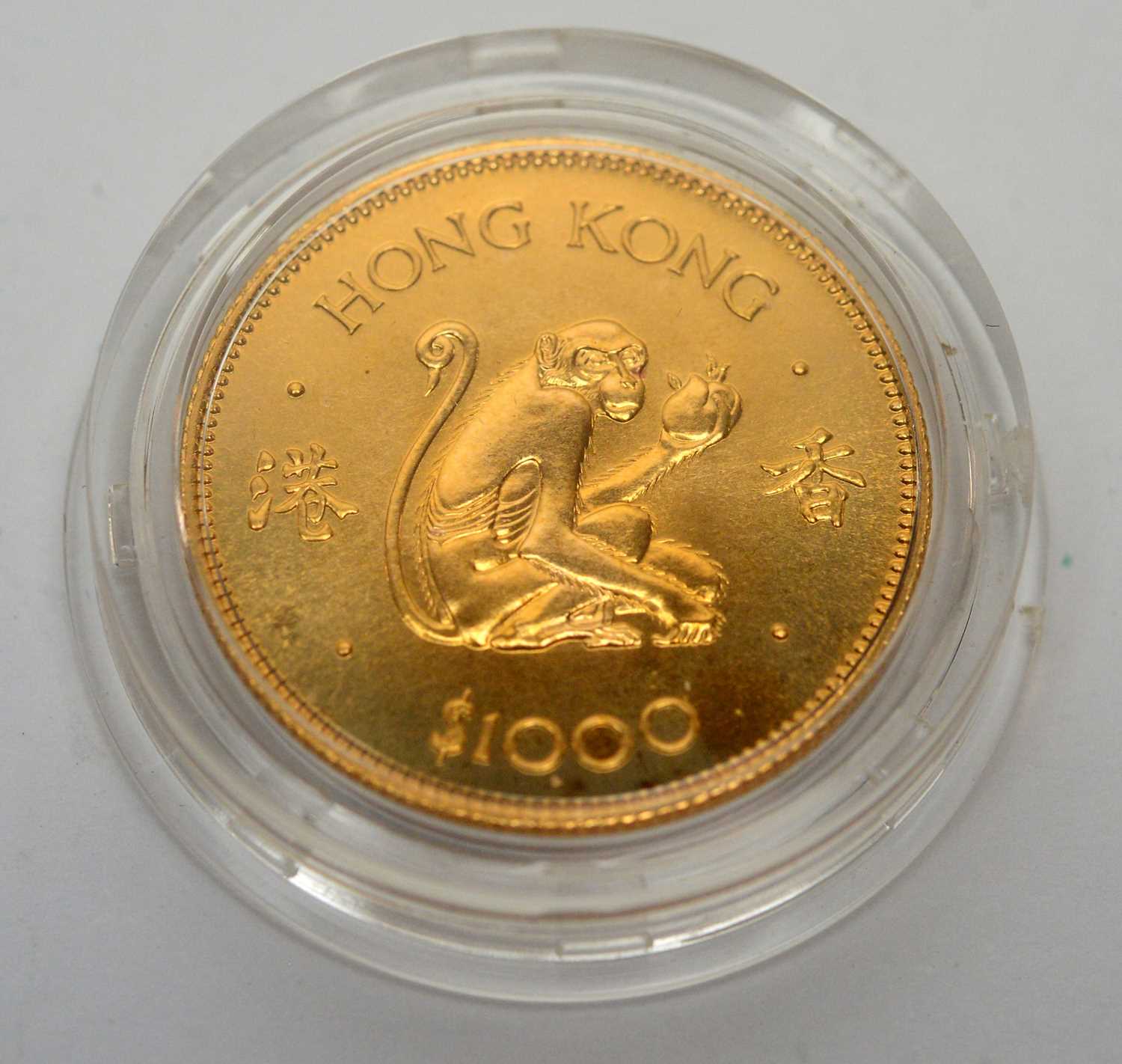 A Royal Mint Hong Kong $1000 Lunar Year Coin,