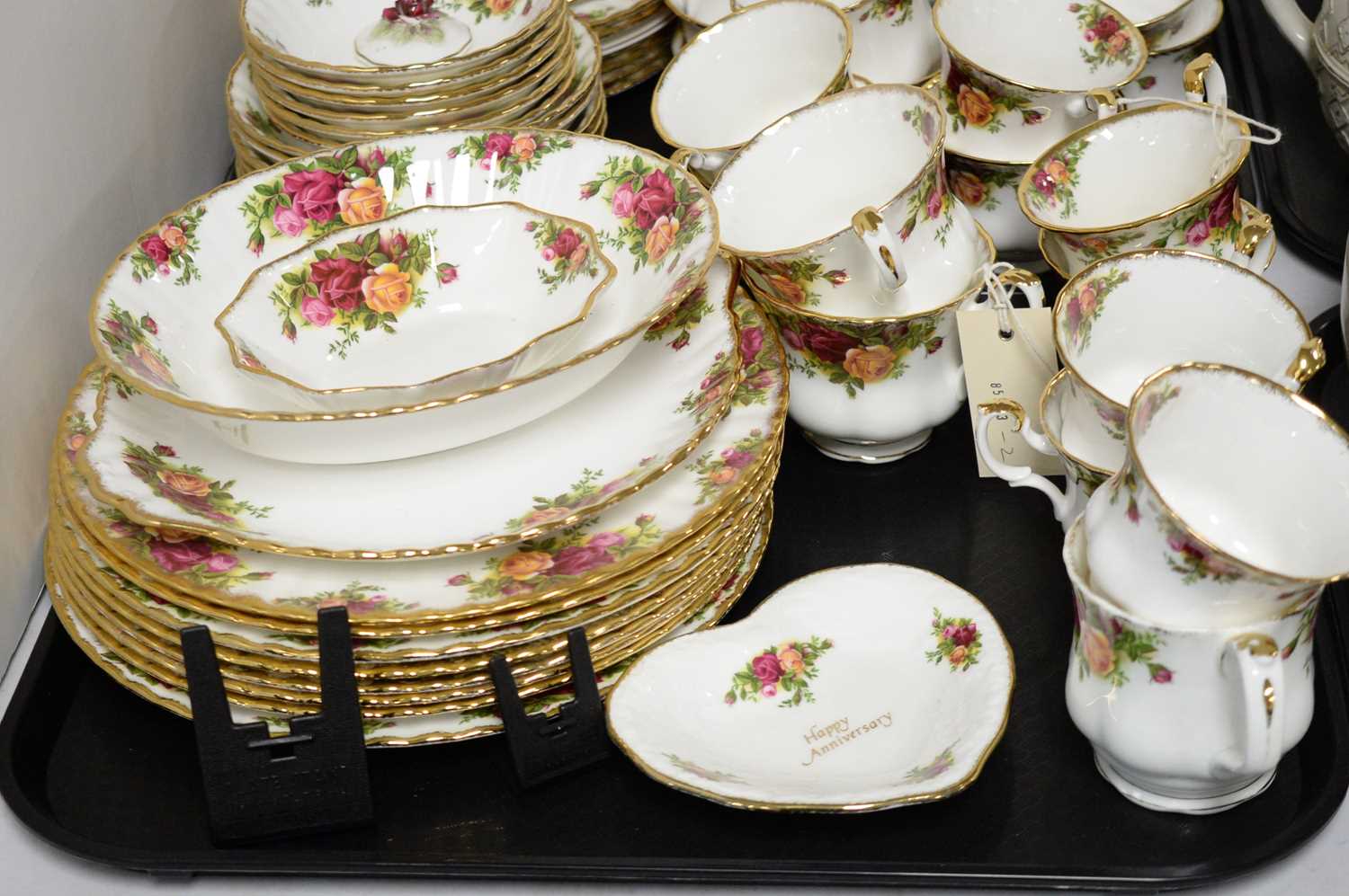 A Royal Albert ‘Old Country Roses’ pattern tea and dinner service. - Image 2 of 3