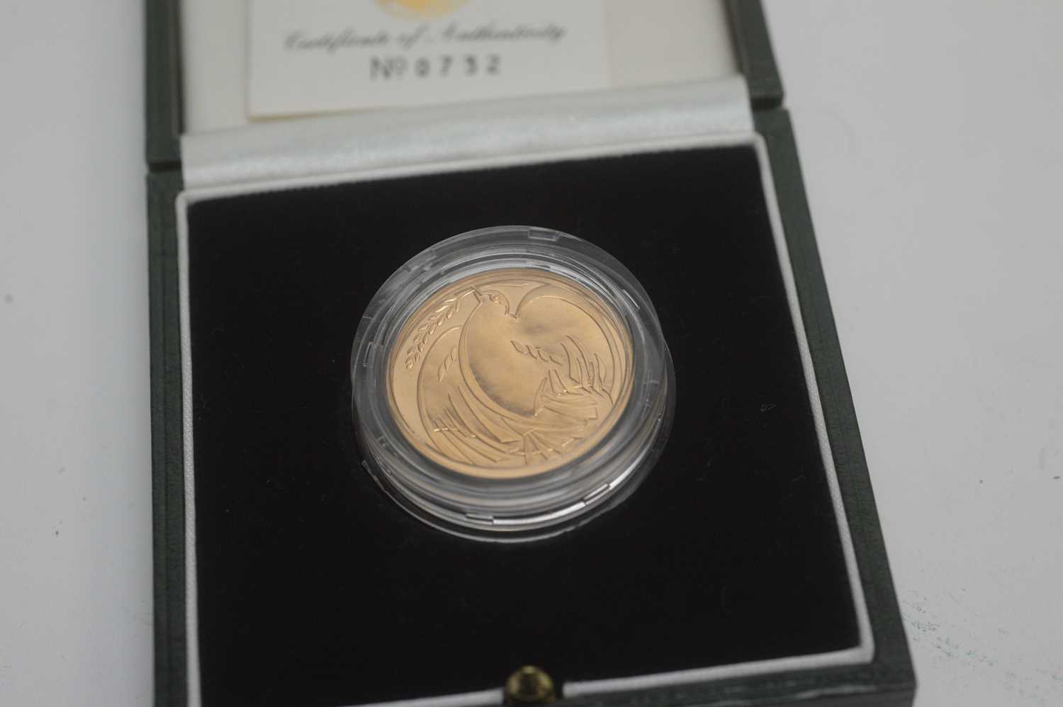 A 1995 United Kingdom Royal Mint Gold Proof Two Pound gold coin, - Image 3 of 3