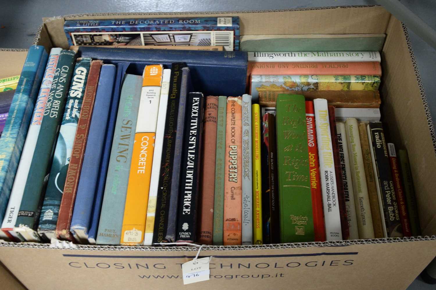 A selection of hardback and other books, contained across two boxes. - Image 3 of 3