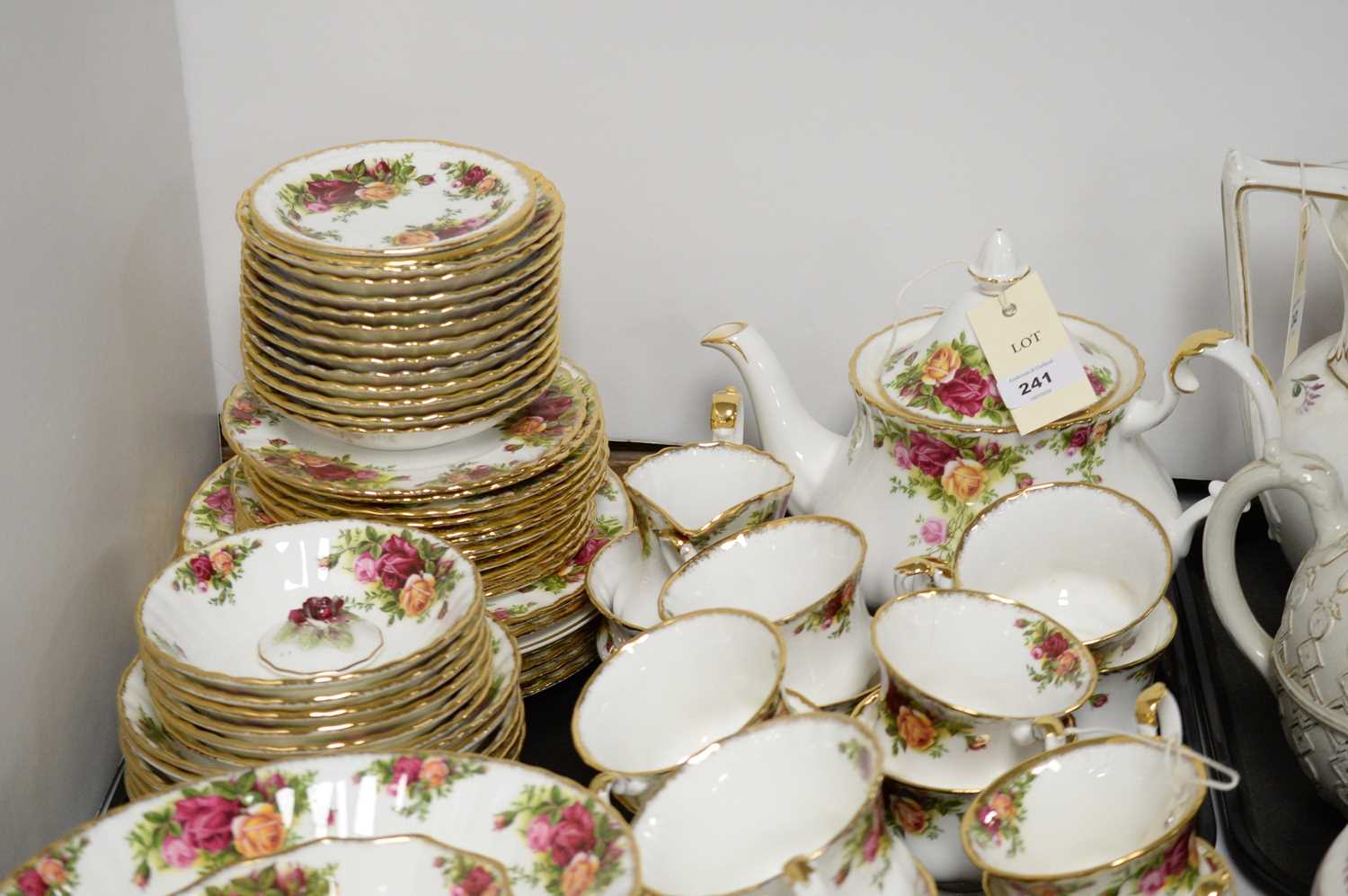 A Royal Albert ‘Old Country Roses’ pattern tea and dinner service. - Image 3 of 3