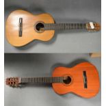 Two acoustic guitars