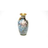 A Chinese cloisonné enamel vase